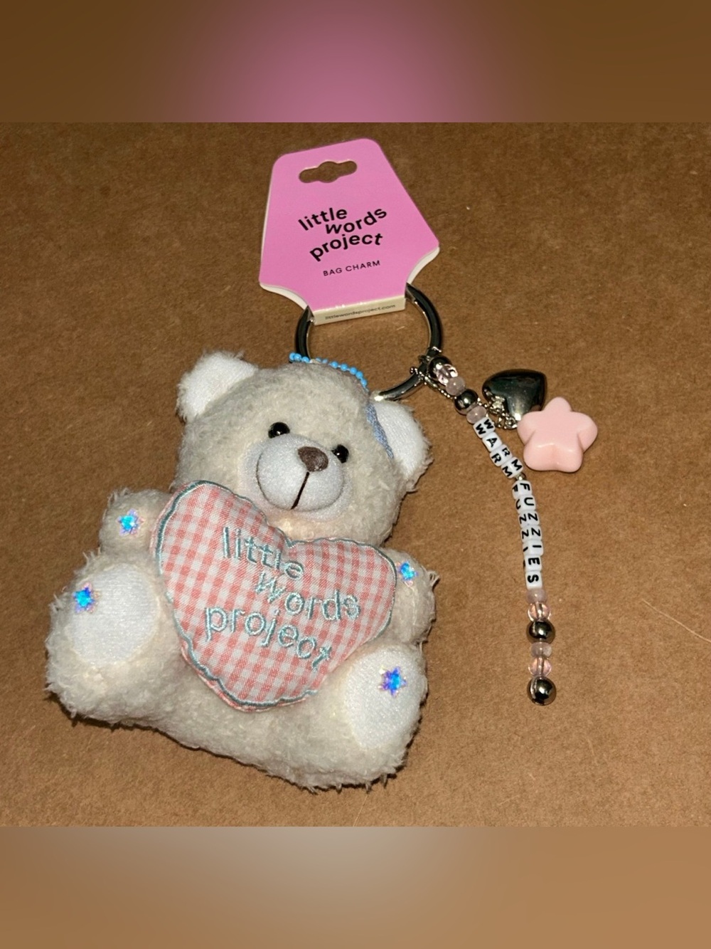 Little Words Project Bear Keychain